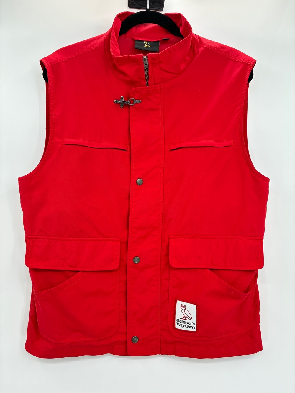 OVO October’s Very Own Drake Outdoor Golf Streetwear Utility Vest Red Medium